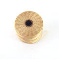 FULL SPOOL - Beadsmith S-Lon 210 Tan Nylon Macrame/Jewelry Cord - Measuring 0.5mm Thick - 77 Yards (231 Feet) - (SL210-Tan)