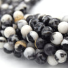 Zebra Jasper Beads | Natural Smooth Round Gemstone Beads - 2mm 4mm 6mm 8mm 10mm Available