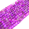 Synthetic Moonstone Beads | Mystic Aura Quartz Beads | Purple Matte Holographic Glass Beads - 6mm 8mm 10mm 12mm Available