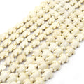 Howlite Turtle Beads | Dyed Turtle Shaped Beads - Available in White Black Turquoise
