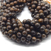 Bronzite Beads - Faceted Round Natural Gemstone Beads - 10mm 12mm Available