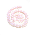 Pink Opalite Beads | Heart Diamond Ring Bow Star Oval Round Square Cylinder Shaped Opalite Beads