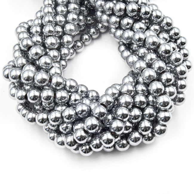 Natural sales hematite beads
