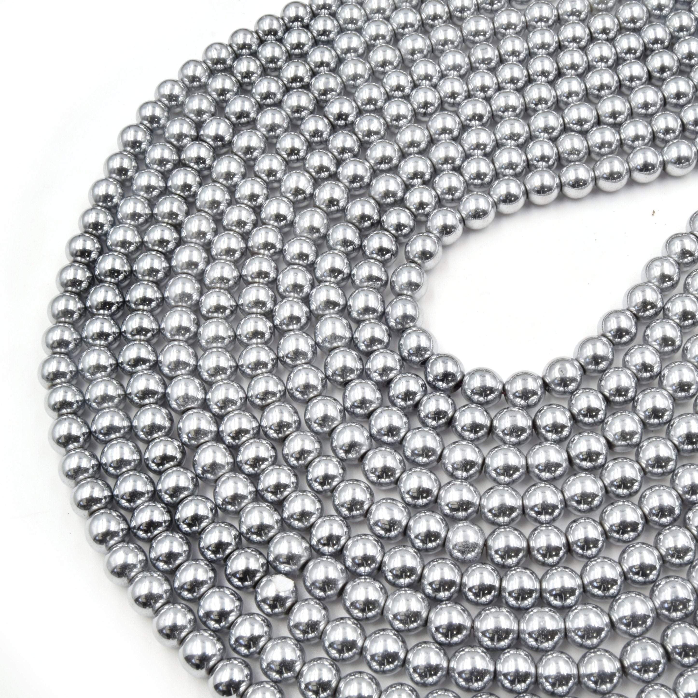 Natural hematite beads on sale