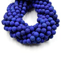 Lava Beads | Teal Blue Red Tan Round Diffuser Beads - 8mm Available
