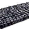 Snowflake Obsidian Beads | 6mm 8mm 10mm
