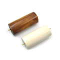 Bone Connectors | Thick Cylindrical Natural Ox Bone Connectors | 20mm x 45mm | White and Brown Connectors