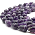 Amethyst Beads  | Natural Smooth Amethyst Teardrop Shaped Beads | High Quality Amethyst | Loose Gemstone Beads