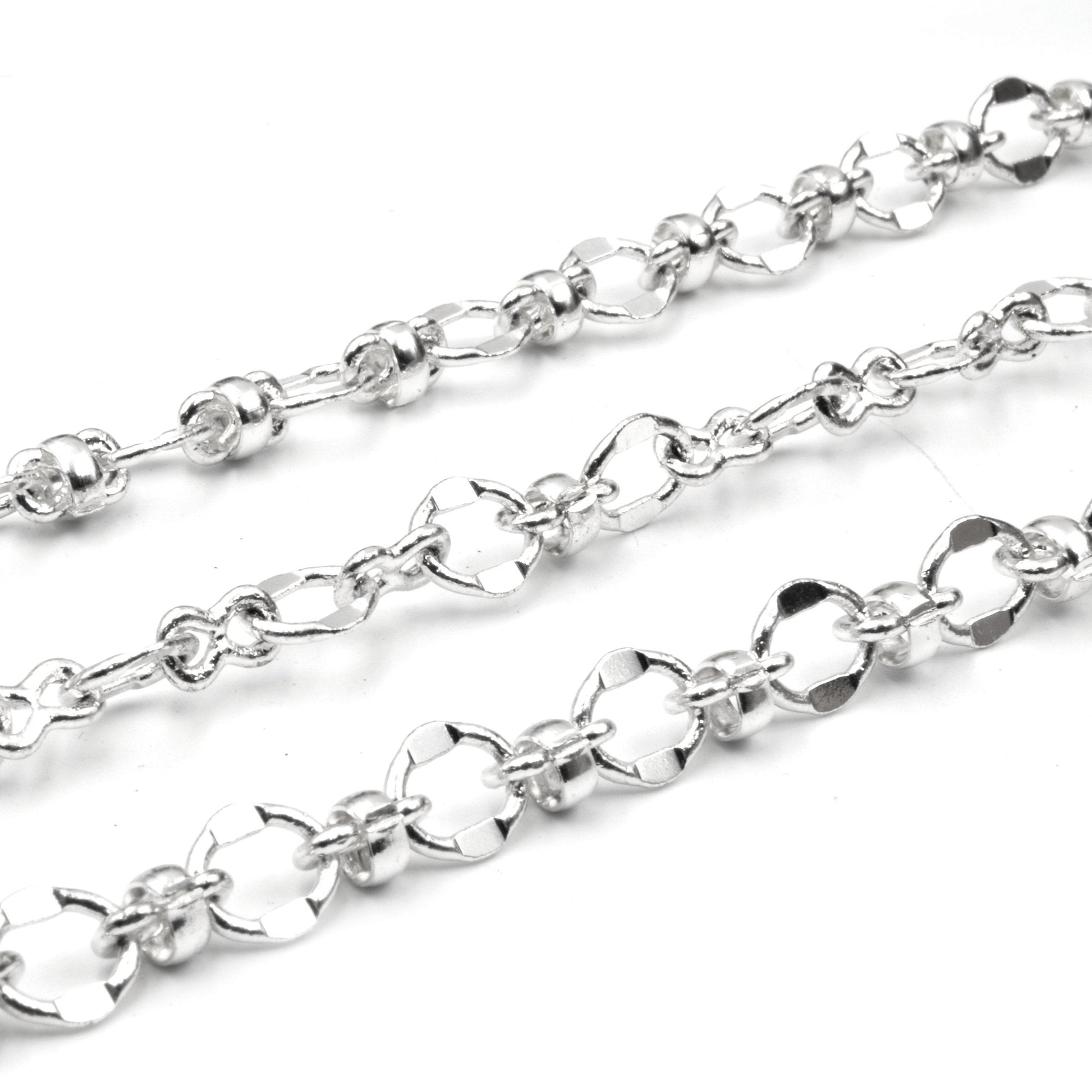 Copper Link Chain | 7mm  x 8mm Oval Link Chain | Gold Silver Bronze Available | Sold by the foot