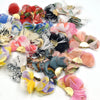 Tassels | One Inch Mini Chiffon Tassel Gold Cap | Tassel Pendants | MultiColor, Pink, Red, Yellow, Black, Blue, Green, White | Sold in Pairs
