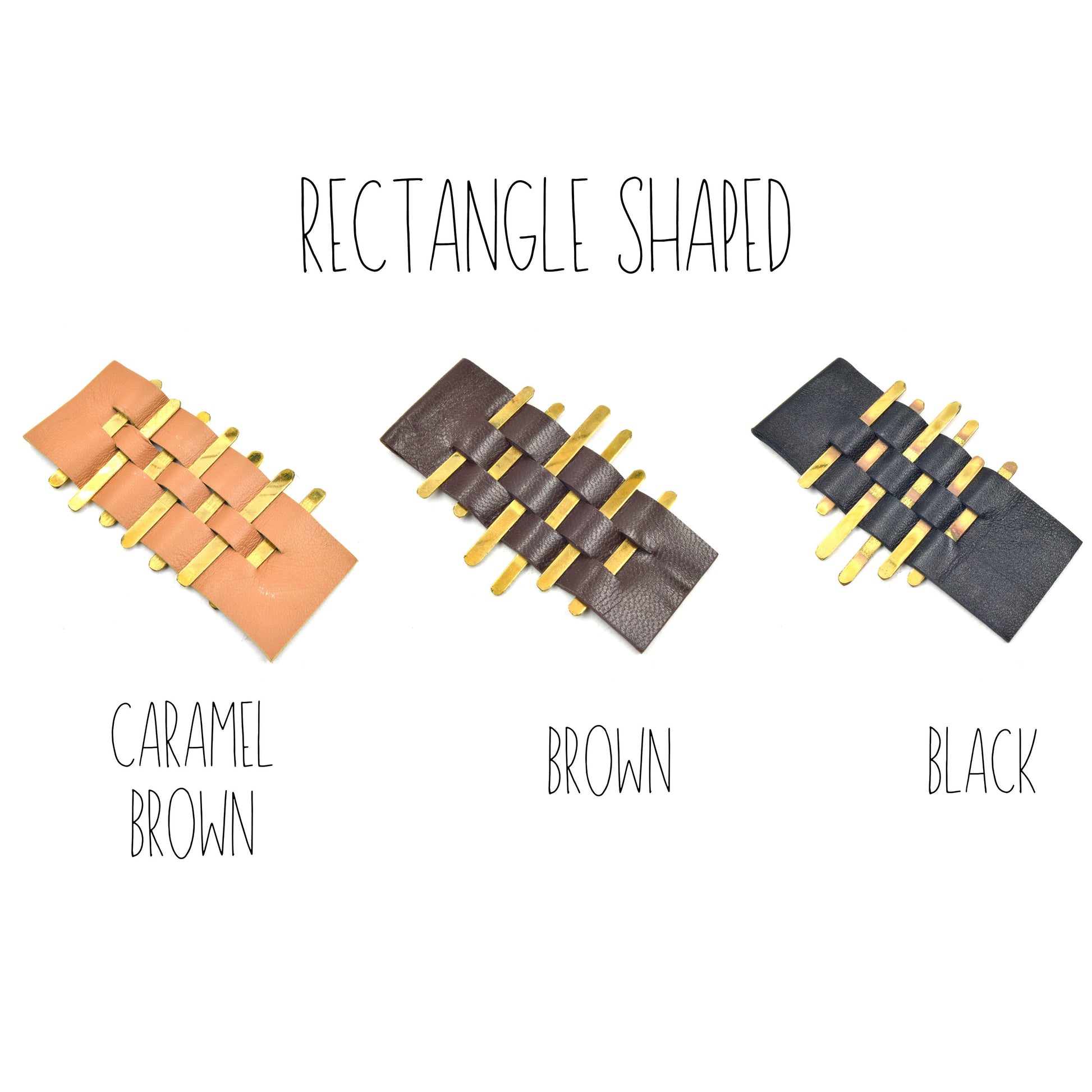 Woven Brass & Leather Pendant | Leather Focal Pendant | Unique Necklace Pendant