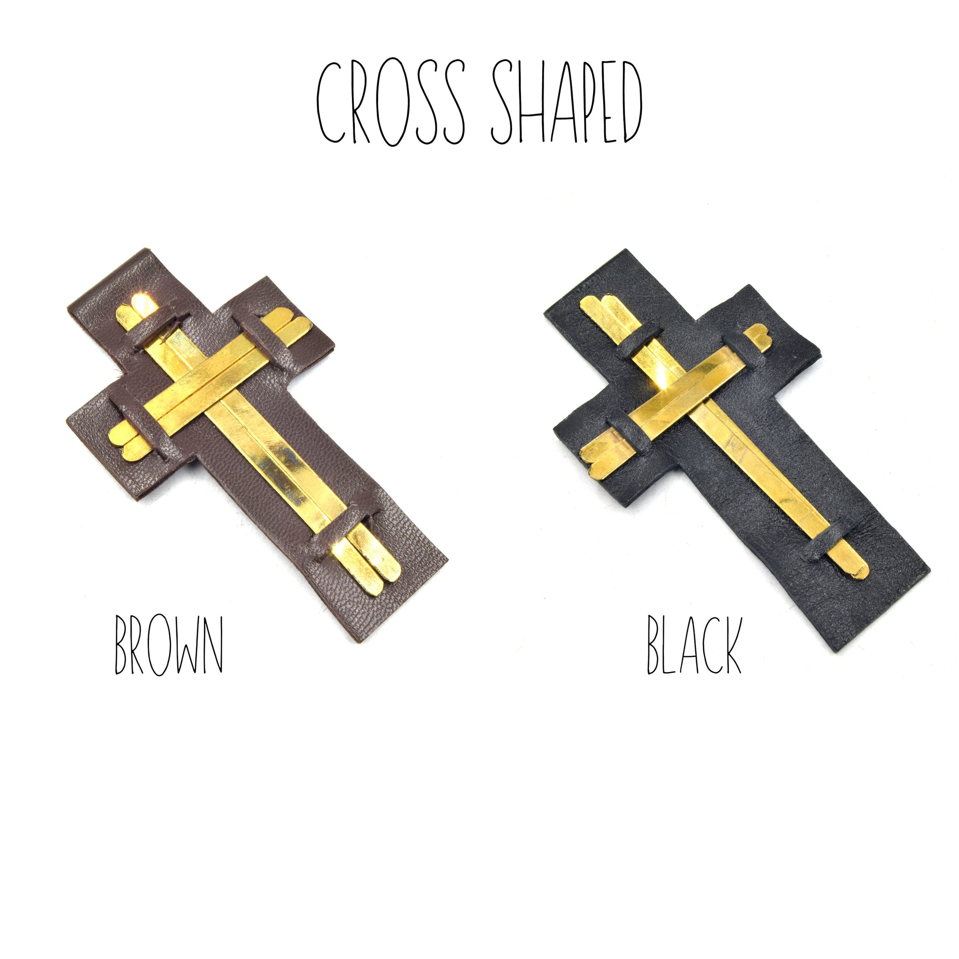 Woven Brass & Leather Pendant | Leather Focal Pendant | Unique Necklace Pendant