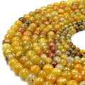 Faceted Agate Beads | Mixed Agate Beads | Dyed Agate Round Beads | 6mm 8mm 10mm Available | 9 Colors Available