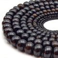 Bone Beads | Ox Bone Round Rondelle Beads | White Bone Beads, Brown Bone Beads | 2mm 3mm 4mm 6mm 8mm 10mm 12mm 14mm 16mm