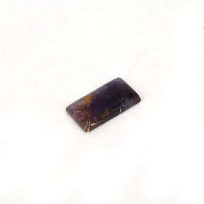 Cacoxenite Cabochon | Rectangle Shaped Flat Back Cabochon | 13mm x 25mm - 4mm Dome Height | OOAK Natural Gemstone Cabochon