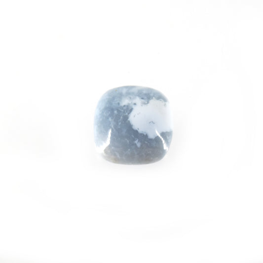 Blue Opal Cabochon | Square Shaped Flat Back Cabochon | 17mm x 17mm - 6mm Dome Height | OOAK Natural Gemstone Cabochon | Loose Gemstone