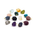 Natural Rough Gemstone Pendants | Drop Pendants | Natural Stone Pendants | Moonstone, Rose Quartz, Herkimer Diamond, Citrine, Amethyst, etc.