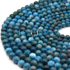 Large Hole Apatite Beads | Apatite Smooth Round Shaped Beads with 2mm Holes | 7.5&quot; Strand | 8mm 10mm Available | Loose Beads