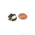 Peanut Wood Jasper Cabochon | Pear Shaped Flat Back Cabochon | 18mm x 24mm - 5mm Dome Height | OOAK Natural Gemstone Cabochon