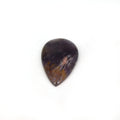 Cacoxenite Cabochon | Pear Shaped Flat Back Cabochon | 23mm x 36mm - 5mm Dome Height | OOAK Natural Gemstone Cabochon