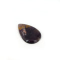 Cacoxenite Cabochon | Pear Shaped Flat Back Cabochon | 23mm x 36mm - 5mm Dome Height | OOAK Natural Gemstone Cabochon