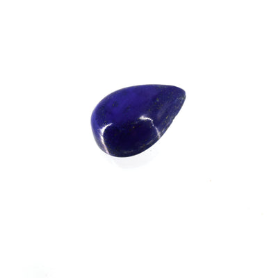 Lapis Lazuli Cabochon | Pear Shaped Flat Back Cabochon | 16mm x 24mm - 9mm Dome Height | OOAK Natural Gemstone Cabochon