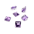 AAA Amethyst Cut Stone | Loose Faceted Cut Stone | Pack of 6pcs | Marquise, Princess Cut, Baguette, Trillion, Oval, Round, Pear Cut Stone