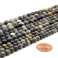 Australian Silver Leaf Jasper Beads | 6mm, 8mm, 10mm | Wholesale Beads