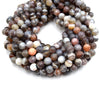 Botswana Agate Beads | Faceted Round Loose Gemstone Beads | Natural Agate Beads | 4mm, 6mm, 8mm, 10mm, 12mm