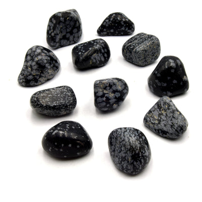Gemstone Tumbles | Obsidian Nephrite Mookaite Labradorite Bronzite Red Agate Dumortierite Prehnite | Metaphysical Stones