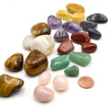 Gemstone Tumbles | 200 Gram Bags | Amethyst, Jasper, Rose Quartz, Striped Agate, Aventurine, Tiger Eye, Obsidian | Metaphysical Bulk Stones