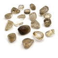 Gemstone Tumbles | Clear Quartz Blue Tiger Eye Lepidolite Smoky Quartz Yooperlite Tektite Unakite Obsidian | Decorative Stone, 200 Gram Bags