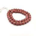 Decorative African Glass Beads | 14mm Recycled African Glass Round Rondelle Beads - Sold by Approx. 22" Strand (~40 Beads)
