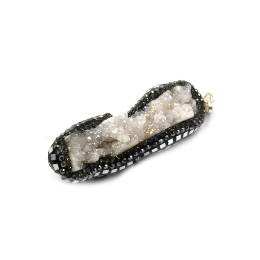 Druzy Pendant | Disco Ball Pendant | Rhinestone Pave Pendant | Funky Cool Pendant