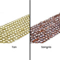 Chinese Crystal Beads | Mystic Coated Faceted Heart Beads | AB Coated Chinese Crystal Hearts 
