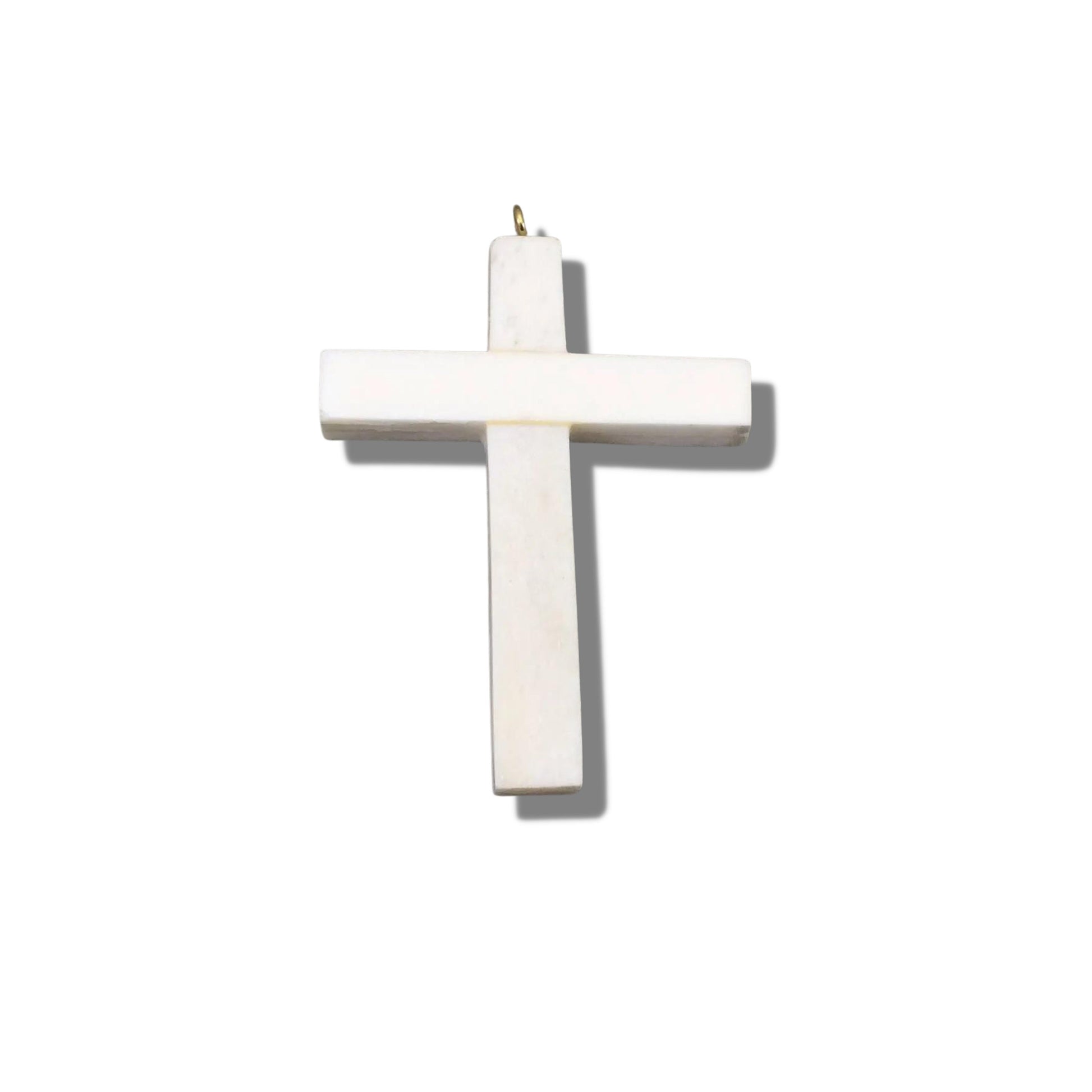 Cross Pendant | Bone Cross Shaped Focal Pendant | Religious Pendant