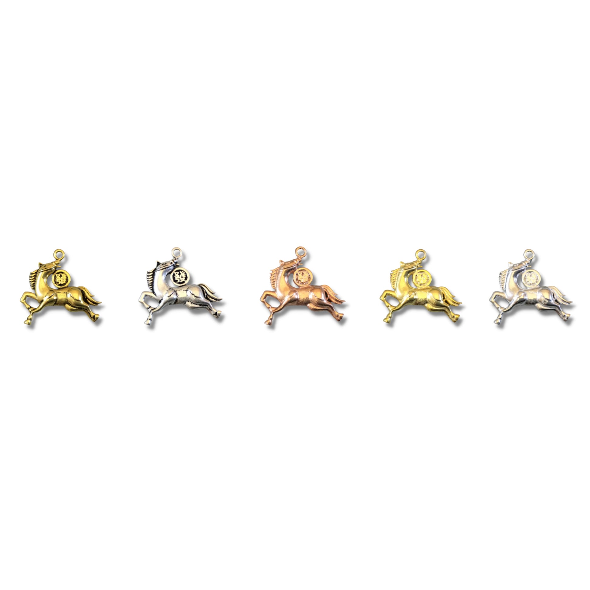 Horse Charm | Gold, Silver, Rose Gold Pendants | Charm for Bracelet