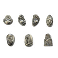 Deity Pendants | Heavy Pyrite Carved Focal for Necklaces | Buddha Pendant