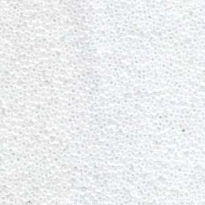 Size 15/0 White Pearl Genuine Miyuki Glass Seed Beads - Sold by 8.2 Gram Tubes (~2050 Beads per Tube) - (15-9420)
