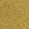 Size 15/0 Silver Lined Gold Genuine Miyuki Glass Seed Beads - Sold by 8.2 Gram Tubes (~2050 Beads per Tube) - (15-93)
