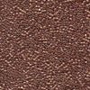 Size 11/0 Bright Copper Plated Genuine Miyuki Delica Glass Seed Beads - Sold by 7.2 Gram Tubes (Approx. 1300 Beads per 2" Tube)