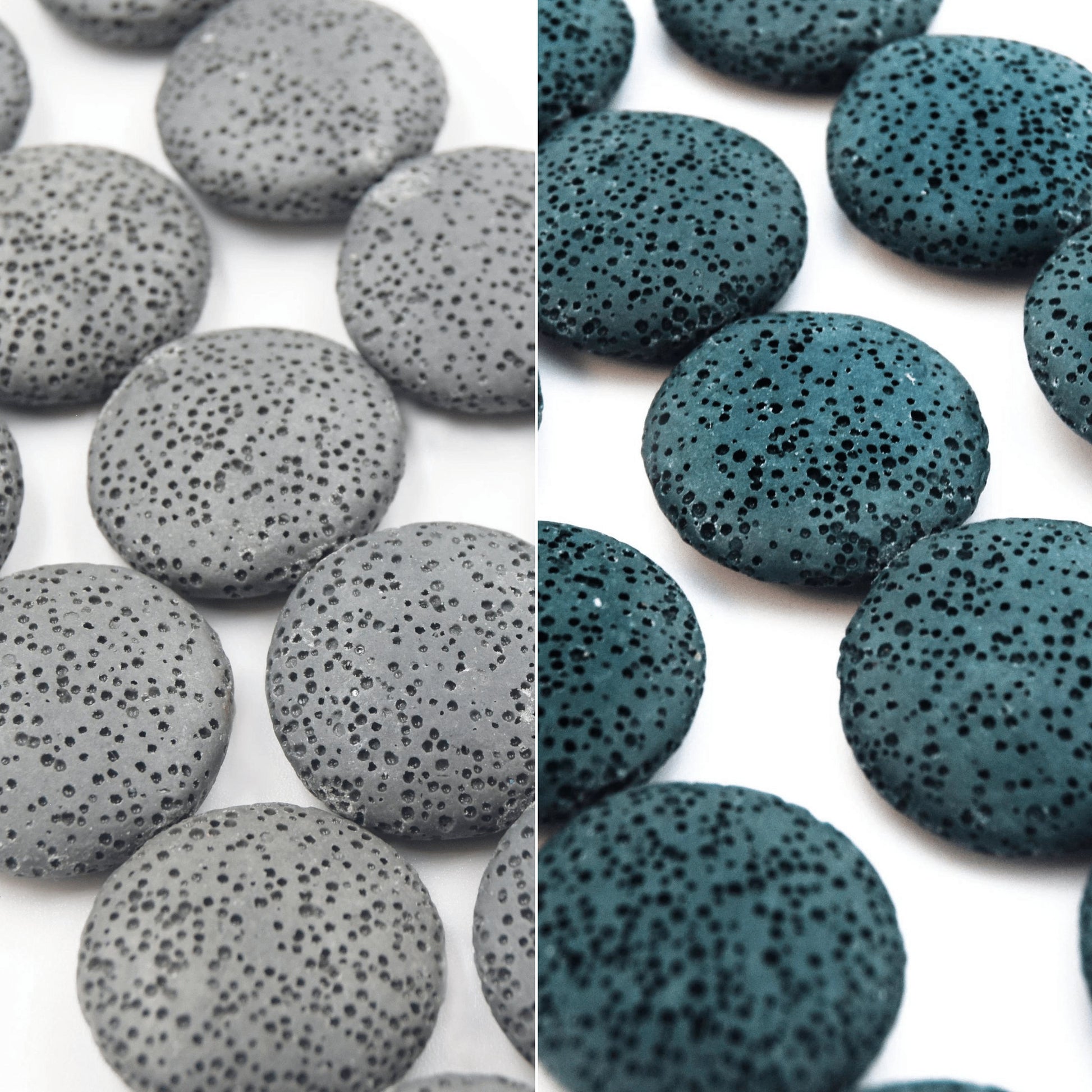 Circle Lava Beads | DIY Diffuser Jewelry