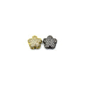 Flower Bead | Cubic Zirconia (CZ) Focal Bead for Jewelry Making