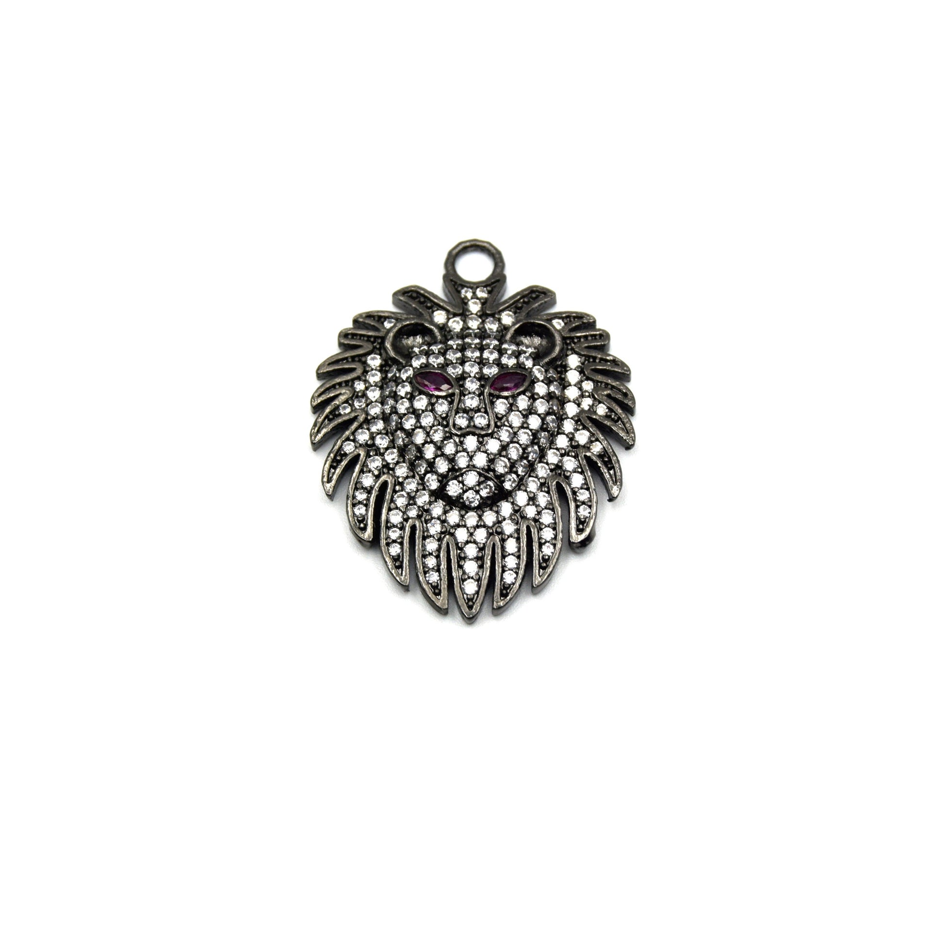 Lion Pendants | Cubic Zirconia (CZ) Pendant for Jewelry Making