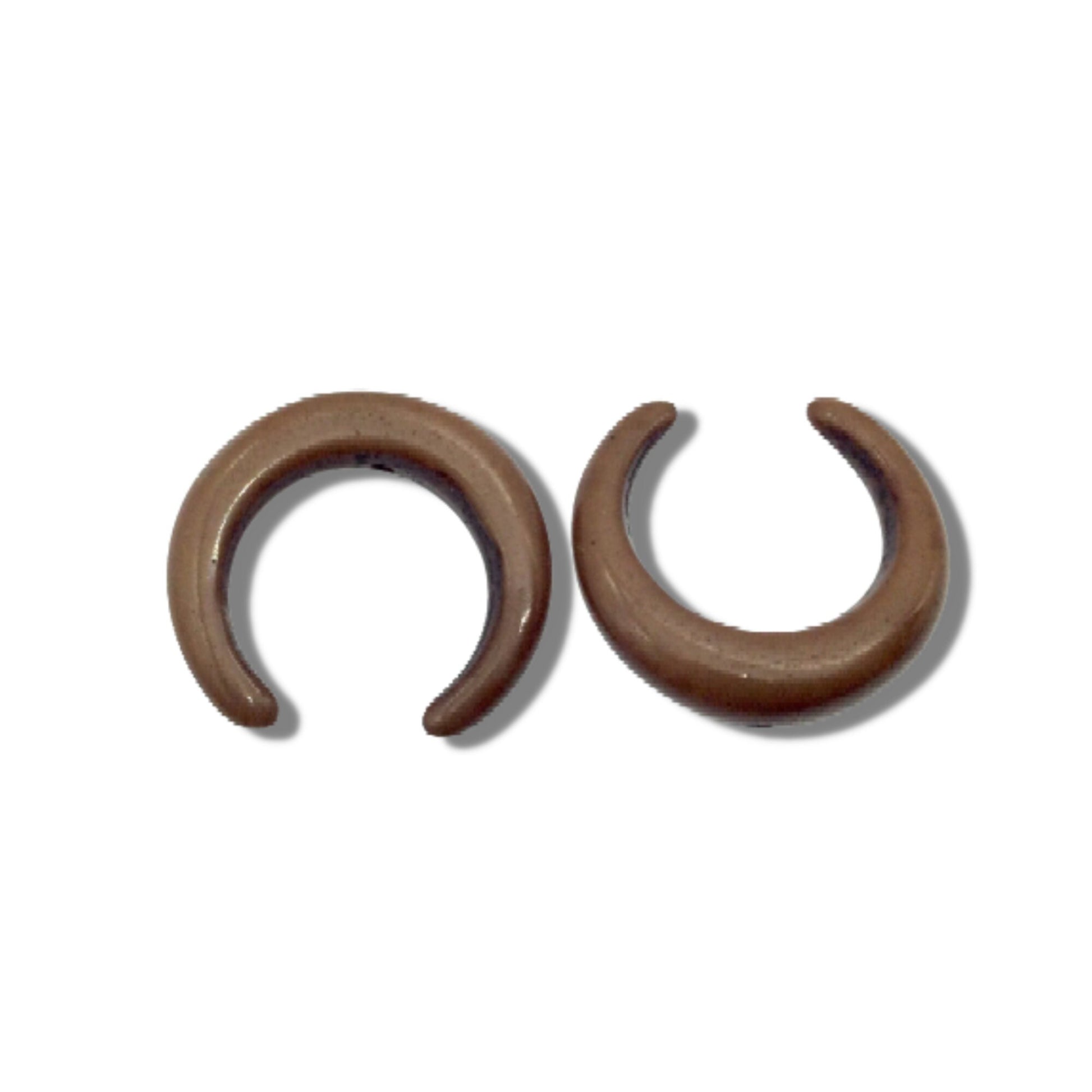 Crescent Focal Bead | Acrylic Beads for Jewelry Making
