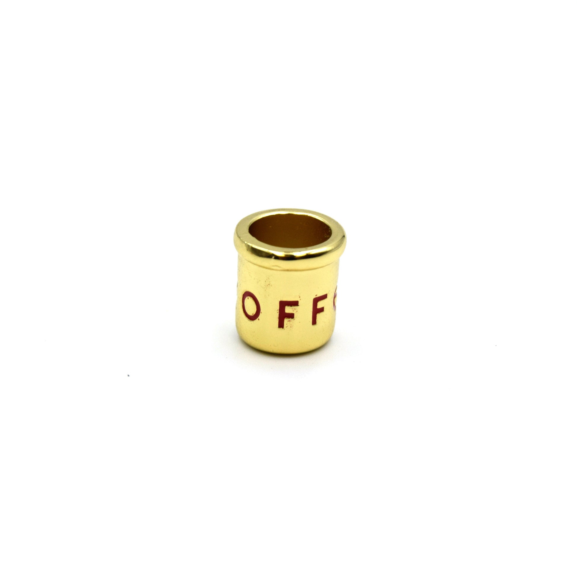 Gold Coffee Mug Charm for Bracelet - Sold Individually