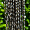 Pyrite Rondelle Beads - 4mm AAA Faceted Gemstones