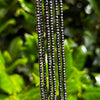 Black Spinel Beads - 2mm Faceted Rondelle Shape - High Quality Hand-Cut Indian Semi-Precious Gemstone