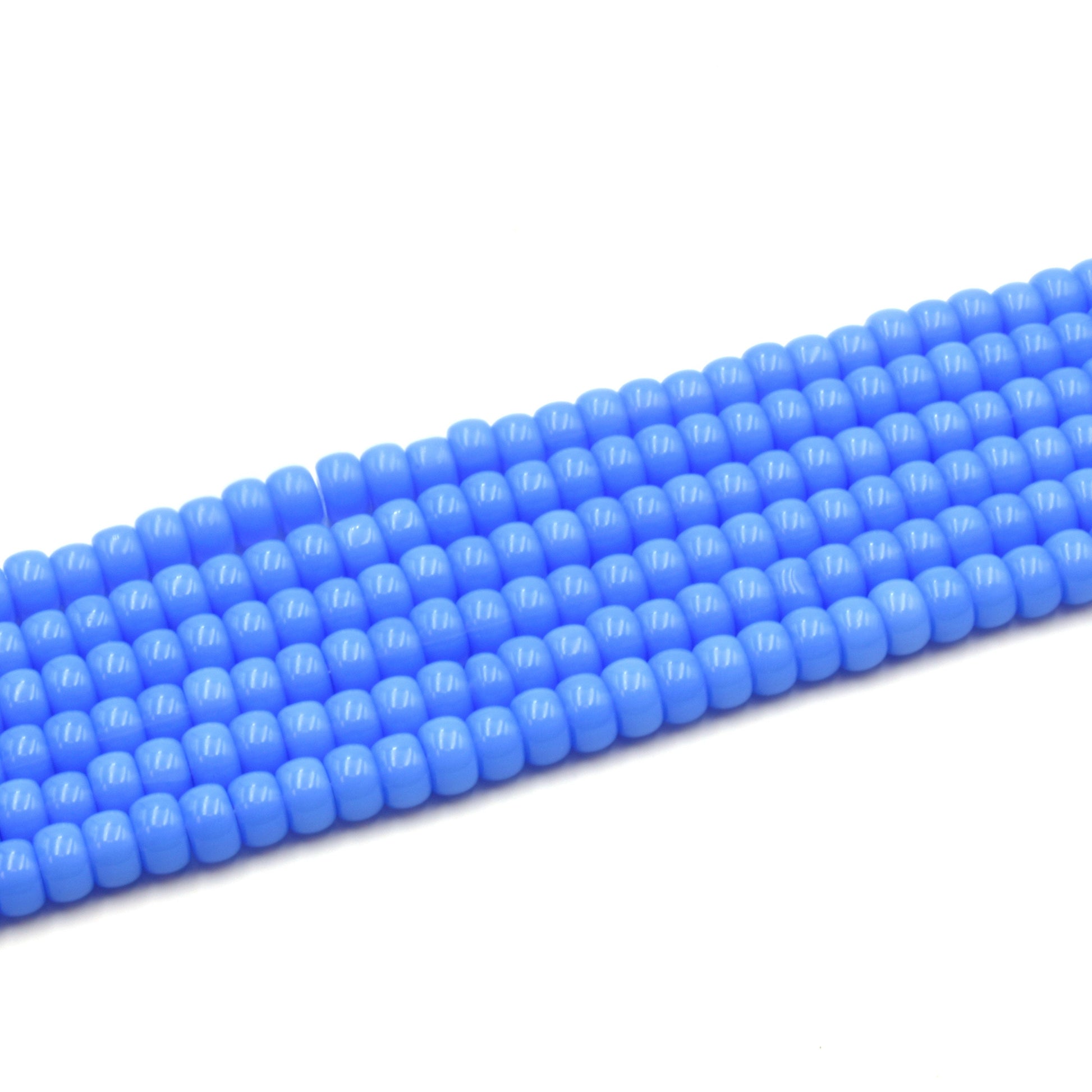 6mm Glass Heishi Beads