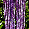 Holiday Special! 3-4mm x 3-4mm Faceted Mystic Purple Dyed Natural Quartz Rondelle Beads - 13" Strand (~ 105 Beads)